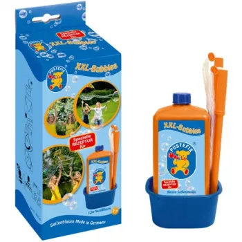 Solução de bolas de sabão Pustefix XXL Bubbles frasco de recarga 420869858 (solução líquida de bolas de sabão)