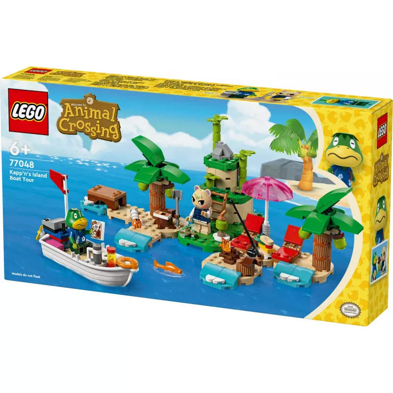 LEGO Brinquedo de construção 77048 Animal Crossing Passeio de barco com a ilha do capitão