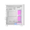 Caixa de computador Gaming Fornax 500, branco