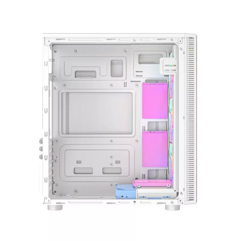 Caixa de computador Gaming Fornax 500, branco