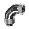 Conector para refrigeração líquida BitsPower BP-90R3D Latão Prateado – acessório para sistema de refrigeração de computador