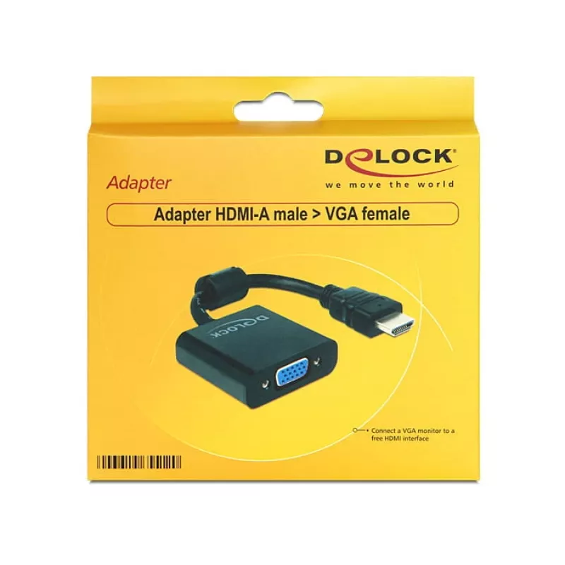 Adaptador de cabo de vídeo DeLOCK 65512