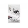 Carregador USB duplo Wentronic goobay - Fonte de alimentação - 12 Watt - 2,4 A - 2 portas de saída (USB) - Preto (44951)