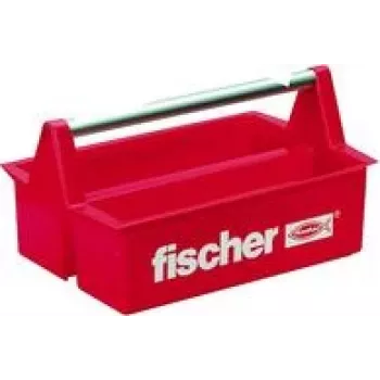 Caixa de ferramentas FISCHER 060524 — caixa de ferramentas compacta e robusta em plástico, modelo WZK-060524