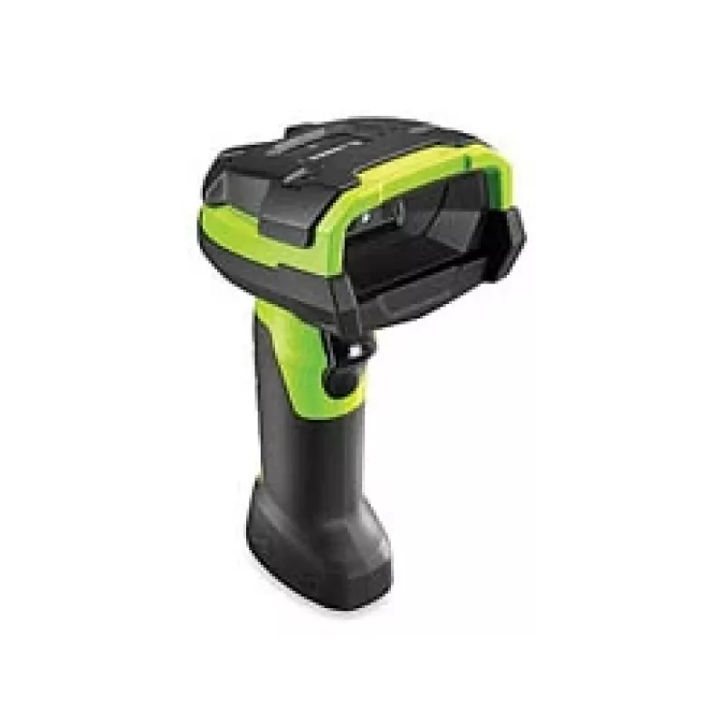 Leitor de códigos de barras de mão Zebra DS3678-SR 1D/2D LED preto, verde