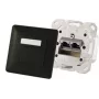 Tomada de parede 2 x RJ-45 ShiverPeaks S/CONN 74280-S — Cat6a, 500 MHz, caixa metálica, preto