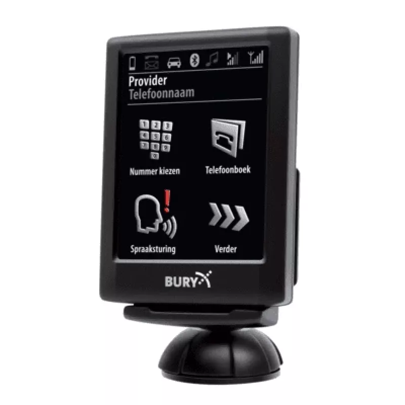 Suporte de montagem para sistema mãos-livres Bluetooth thb bury 0-07-25-0006-0