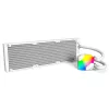 Radiador 360mm Montech HyperFlow ARGB 360 White — radiador de refrigeração líquida 360mm para PC