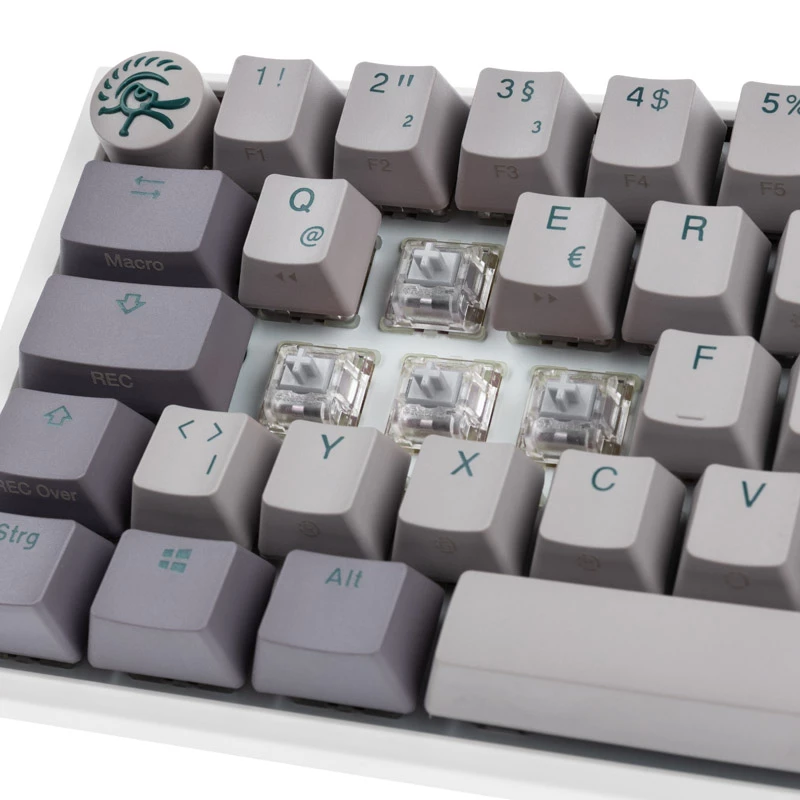 Ducky One 3 SF teclado gaming USB QWERTZ alemão cinzento