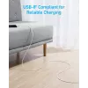 Cabo USB-A para USB-C Anker A81H5G21 — 0,9 m, branco