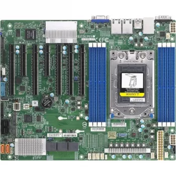 Super Micro SUPERMICRO H12SSL-CT - Motherboard - ATX - Socket SP3 - USB3.0 - 2 x 10 Gigabit LAN - Gráficos integrados (MBD-H12SSL-CT-B)