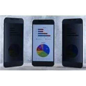 Película de privacidade Kapsolo para iPhone 14 — filtro autoadesivo de privacidade 2 vias (modelo KAP13006)
