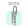 Hub USB Green Cell HUB-GC-C4A — hub USB-C 3.0 de 4 portas