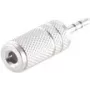 Ficha de cabo ShiverPeaks BS57020-M 2,5 mm 3,5 mm aço inoxidável
