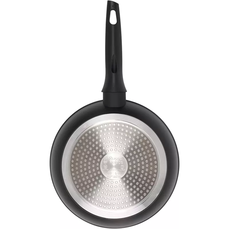 Frigideira Russell Hobbs RH01666BEU7 24 cm, antiaderente, preta