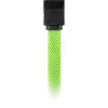 Cabo SATA Sharkoon SATA 3 0,3 m 7 pinos preto verde