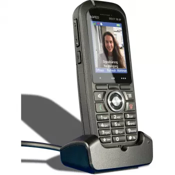 Telefone IP AGFEO DECT 70 IP preto