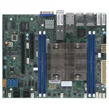 Supermicro - X11SDV-8C-TP8F - Motherboard - FlexATX - Intel Xeon D-2146NT USB 3.0 4 x Gigabit LAN 4 x 10 Gigabit LAN Gráficos integrados
