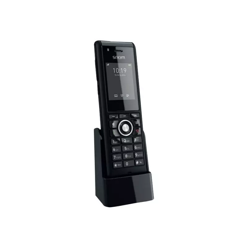 Telefone sem fios Snom M85 Identificação de chamadas Preto