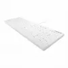 Contour Design Active Key Contour QuickClean Teclado médico IP68 Full-Size Com fios Branco DE C8112