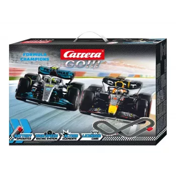 Conjunto de slotcar Carrera Formula Champions pista 4,3 m – Carrera Modelo 20063518
