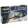 Modelo em plástico avião REVELL Messerschmitt P.1099A-P-SER escala 1/72