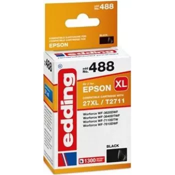 Consumível de impressora Edding 18-488 preto