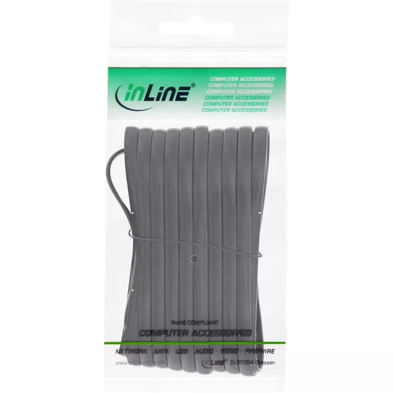 Cabo modular InLine RJ12 macho / macho 6P6C 20m