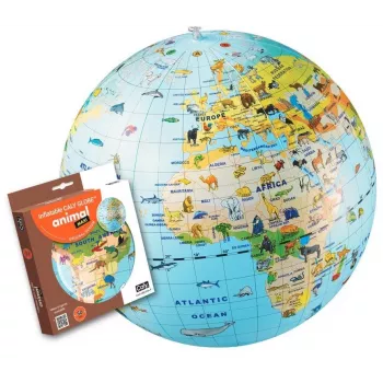 Caly Animal Globe Maxi Globo 50 cm, multicolor