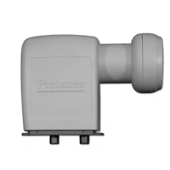 Conversor de bloco de baixo ruído (LNB) Preisner SP42EN 10,7 - 11,7 GHz cinzento