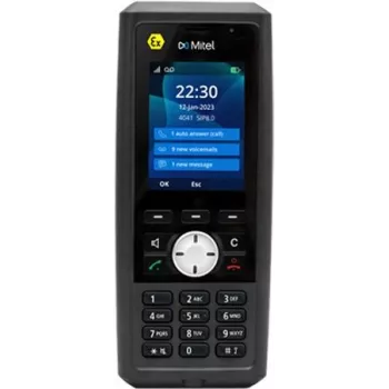 Telefone adicional sem fios MITEL 742d DECT GAP – telefone sem fios compatível com sistemas DECT-GAP