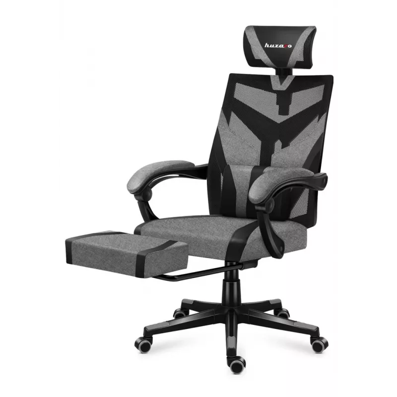 Cadeira gaming Huzaro Combat 5.0 cinzenta