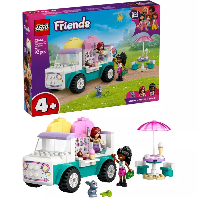 LEGO FRIENDS 42644 Carrinha de gelados de Heartlake City