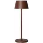 Candeeiro de secretária LED com bateria MAULnina castanho (8190877)