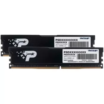 DIMM 16 GB DDR4-3200 (2x 8 GB) Dual-Kit, memória RAM preta, PSD416G3200K, Signature Line