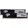 DIMM 16 GB DDR4-3200 (2x 8 GB) Dual-Kit, memória RAM preta, PSD416G3200K, Signature Line