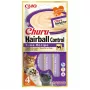 INABA Churu Hairball Control Receita de Atum - Petiscos para gatos - 4x14g