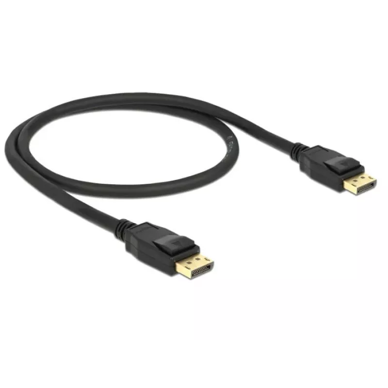 Cabo DisplayPort DeLOCK 85506 0,5 m Preto