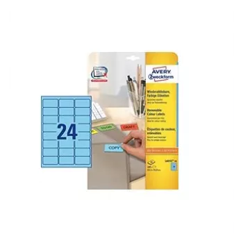 Etiquetas autocolantes Avery L6032-20