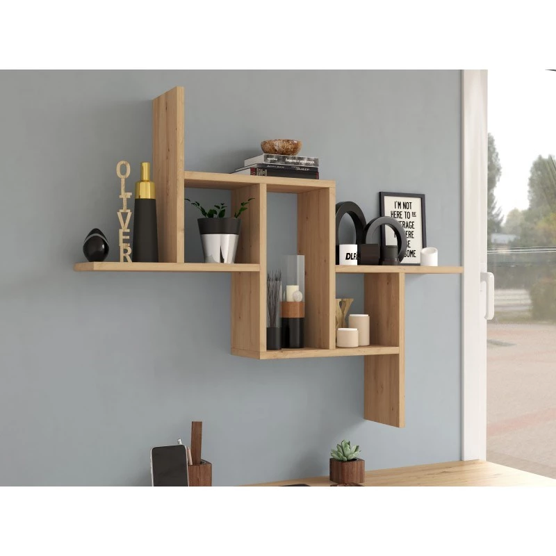Estante suspensa FIESTA 85x15x73,5 cm, artisan