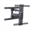 Suporte de parede para TV ART para LCD/LED 40–75 polegadas até 45 kg, inclinável e orientável, altura 52–380 mm, máx. VESA 600x400