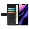 Carteira para telefone Krusell para Apple iPhone 12 Pro Max – preto, estojo folio com compartimento para cartões
