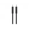 Wentronic goobay - Cabo USB - USB-C (M) para USB-C (M) - USB 2.0 3 A - 0,5 m - preto (66316)
