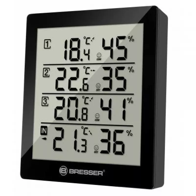 Termómetro ambiente eletrónico Bresser Optics 7000020CM3000