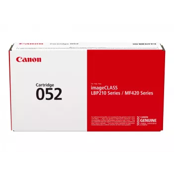 Cartucho de toner Canon 052 original preto 2100 páginas