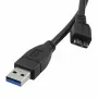 ROLINE - Cabo USB - USB Type-A de 9 pinos (M) - Micro-USB Type-B de 10 pinos (M) - 3 m (USB 3.0) - preto (11.02.8877)