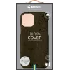 Capa Krusell Birka para Apple iPhone 11 Pro, capa castanho-escura efeito pele