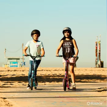 Bicicleta BMX infantil Razor Flashback azul