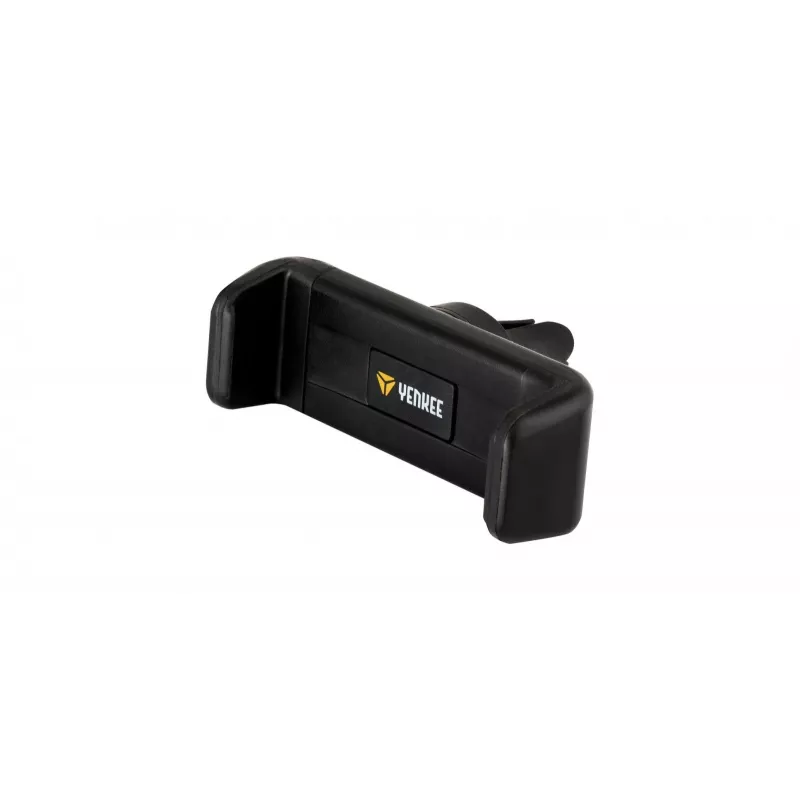 Suporte de telemóvel para automóvel YENKEE YSM 201BK — suporte para grelha de ventilação, ângulo ajustável, preto, adequado para telefones até 6,5 polegadas, 50–85 mm