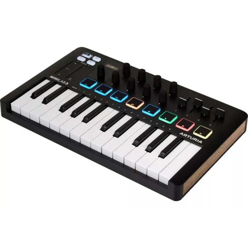 Arturia MiniLab 3 ART000134 teclado controlador MIDI, preto